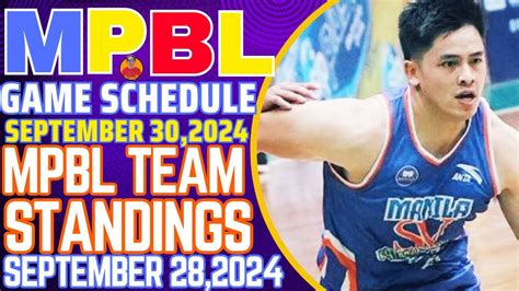 mpbl schedule today|MPBL Latest News Highlights , Scores & Team Standings .